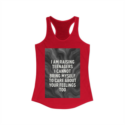 Raising Teenagers Women's Racerback Tank