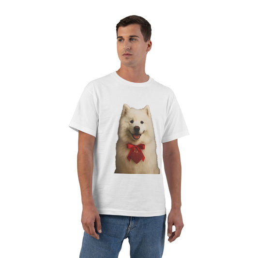 Cupid's Companion Samoyed Men's Short-Sleeve Crewneck Tee