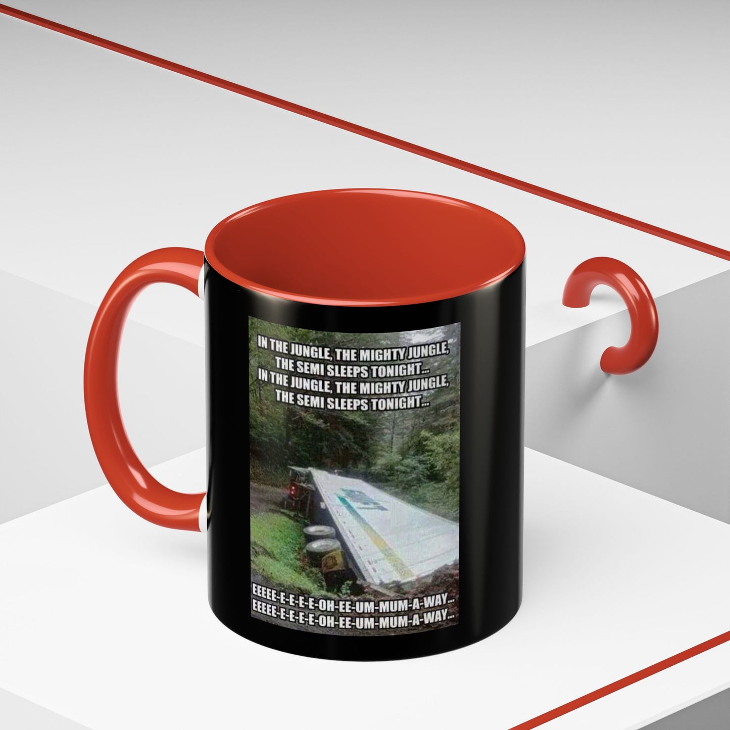 Semi Sleeps 2-Tone Coffee Mug