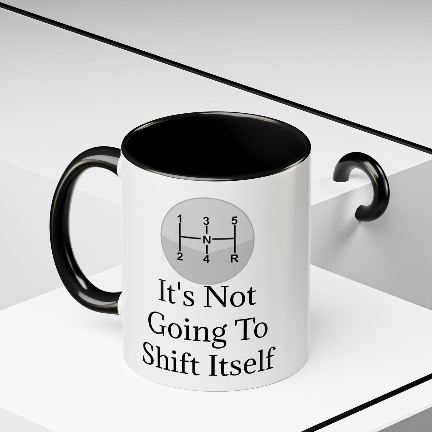 Shift Itself 2-Tone Coffee Mug