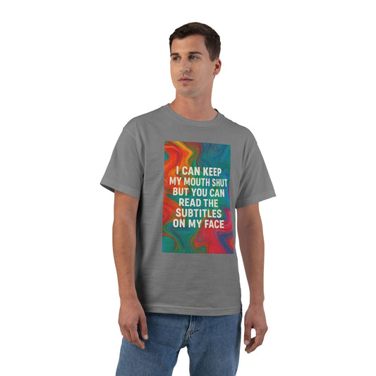 Subtitles Men's Short-Sleeve Crewneck Tee
