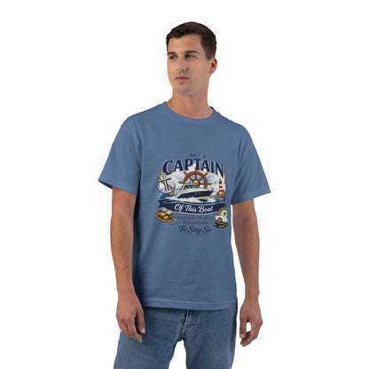 Captain Men's Short-Sleeve Crewneck Tee
