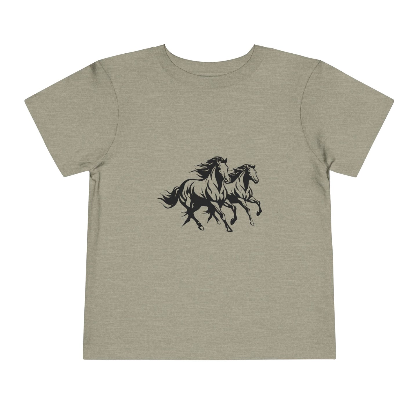Horsin' Around Toddler Unisex Short Sleeve Crewneck Tee