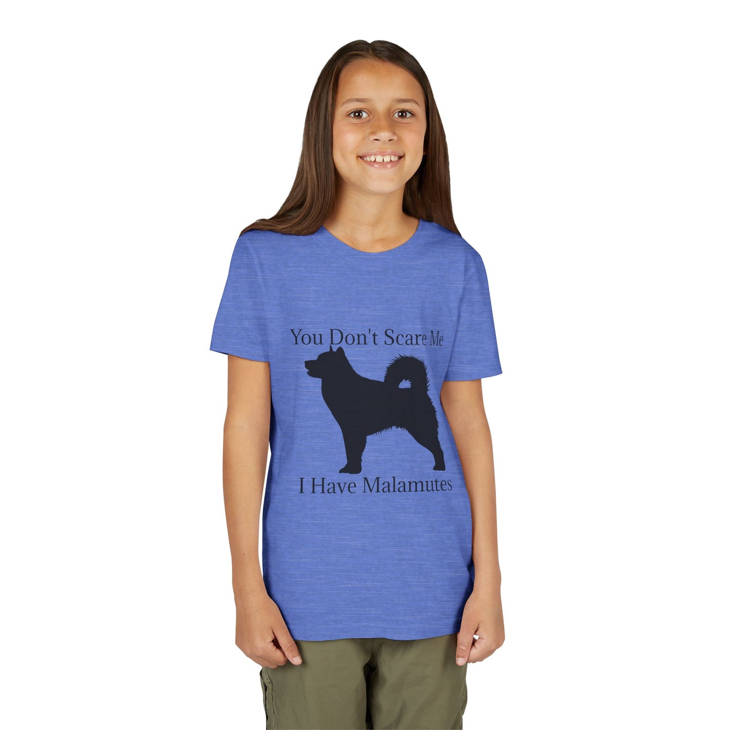 You Don't Scare Me Youth Unisex Short Sleeve Crewneck Tee