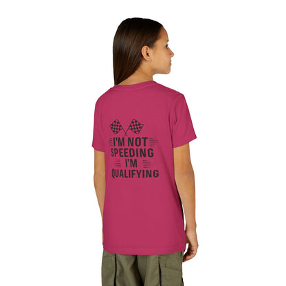 I'm Qualifying Youth Unisex Short Sleeve Crewneck Tee