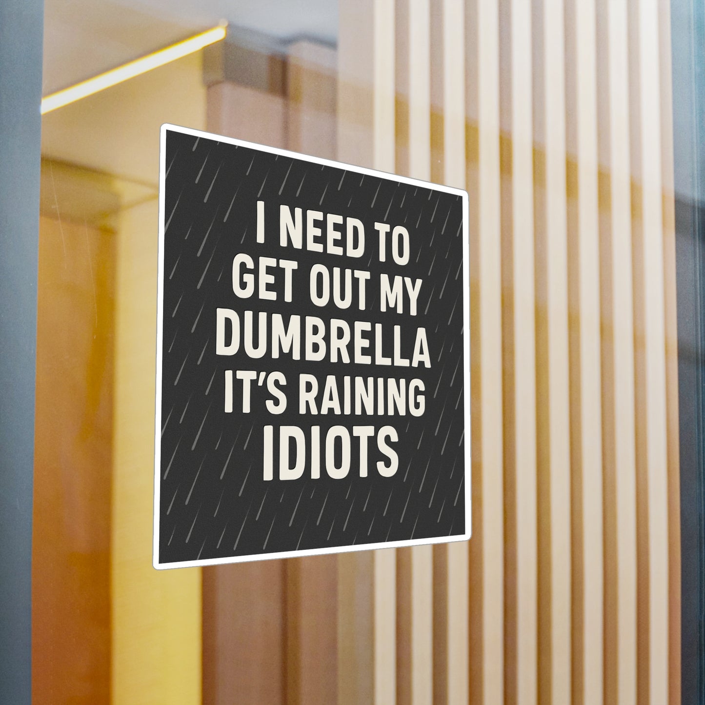 Dumbrella Vinyl Decal