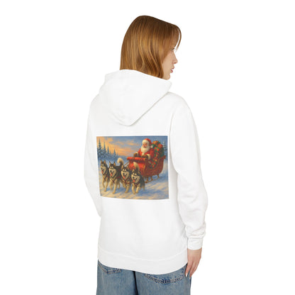 Dashing Through The Snow Unisex Lightweight Hoodie