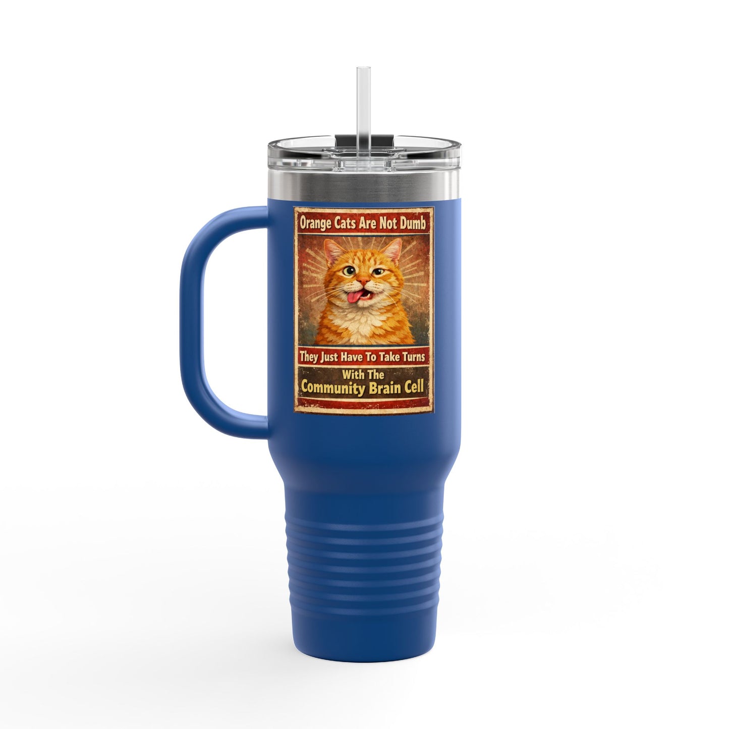 Community Brain Cell Insulated Travel Mug