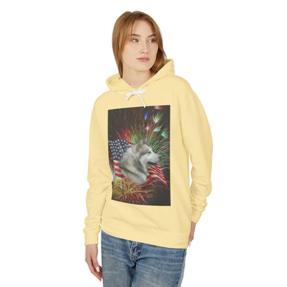 American Malamute Unisex Lightweight Hoodie