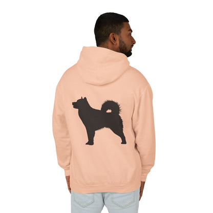 Malamute Silhouette Unisex Lightweight Hoodie