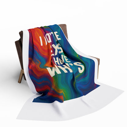 X's and Y's Arctic Fleece Blanket