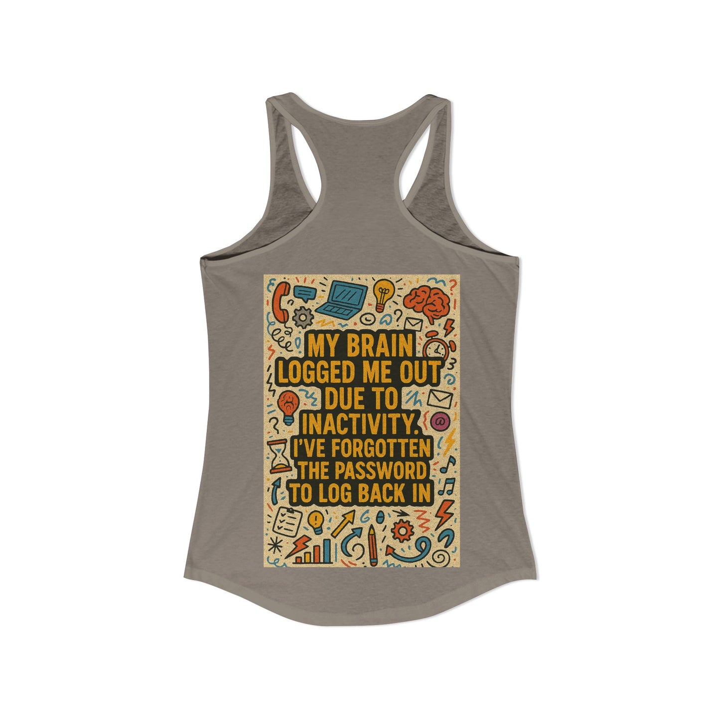 Logged Out Women's Racerback Tank