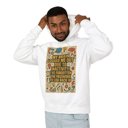 Logged Out Unisex Lightweight Hoodie
