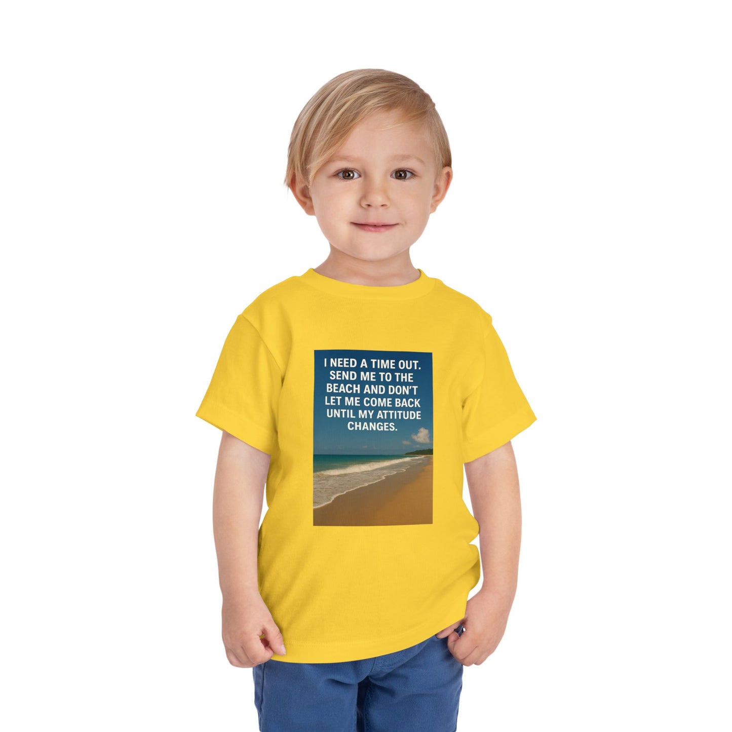 Time Out Toddler Unisex Short Sleeve Crewneck Tee