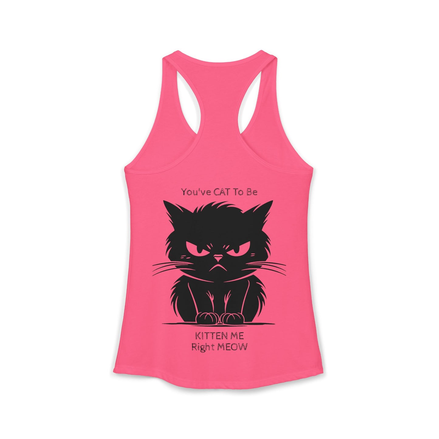 KITTEN Me Women's Racerback Tank