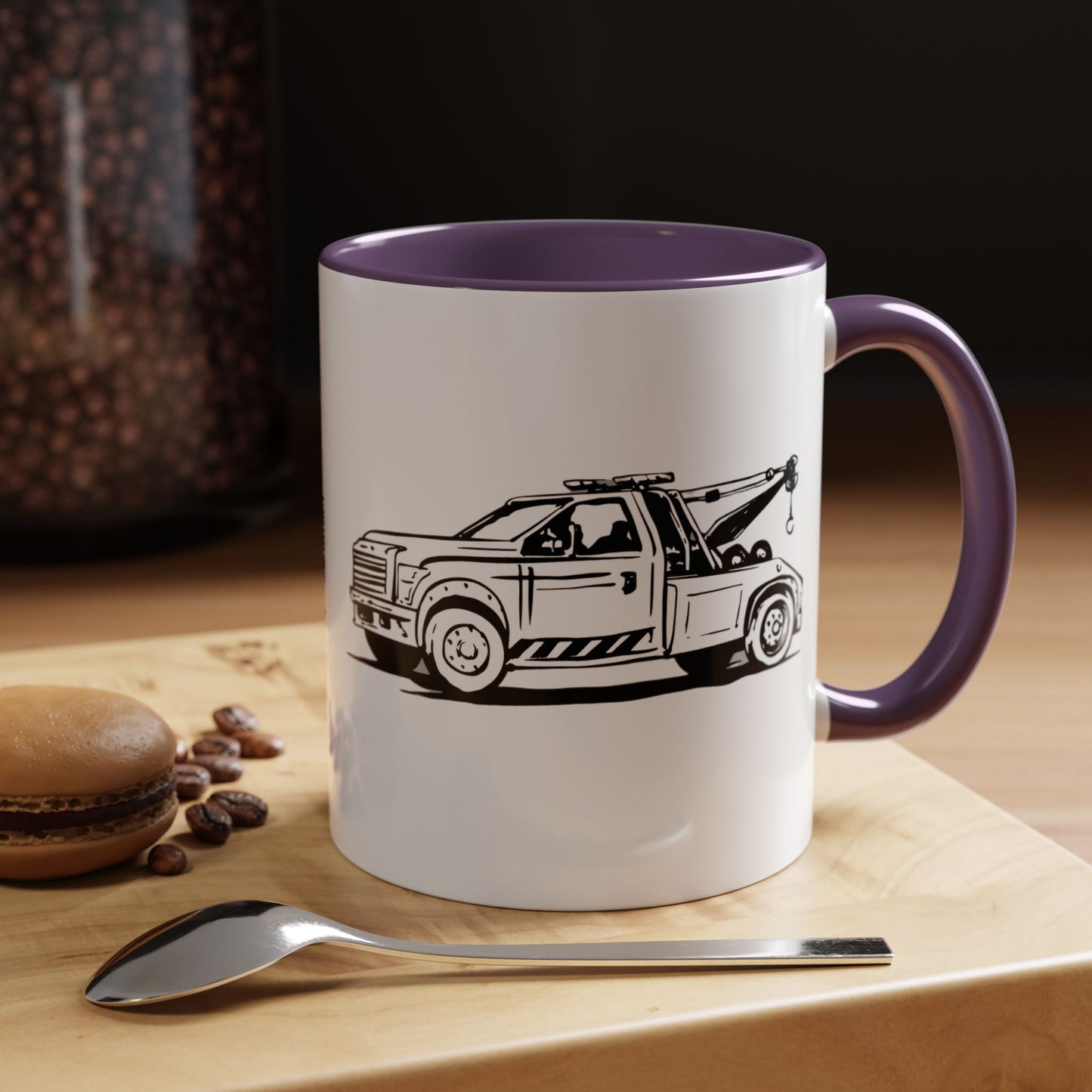 Wheel Lift Tow Truck 2-Tone Coffee Mug