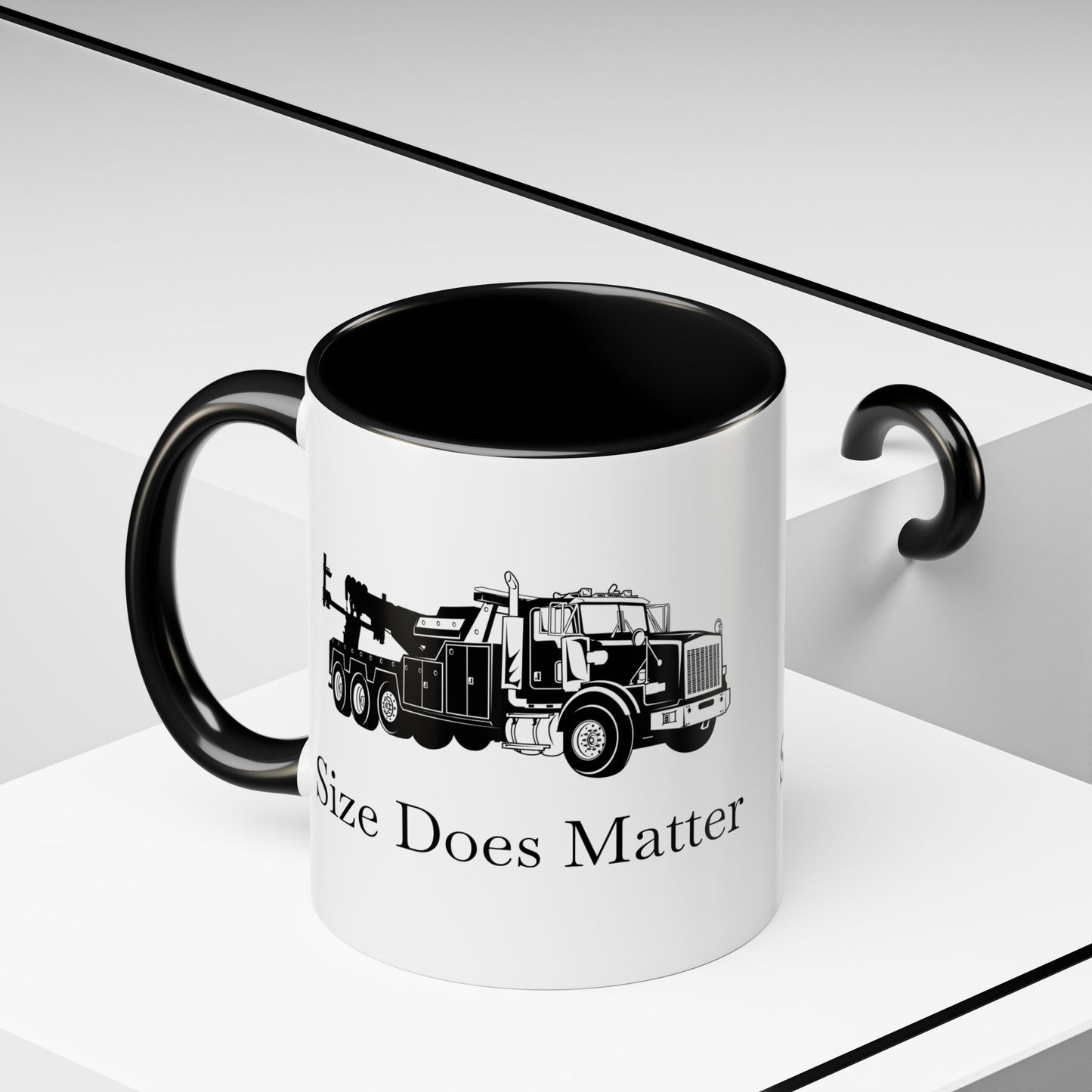 Size Does Matter 2-Tone Coffee Mug