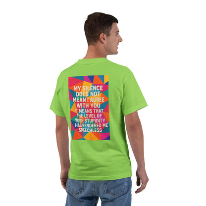 Speechless Men's Short-Sleeve Crewneck Tee