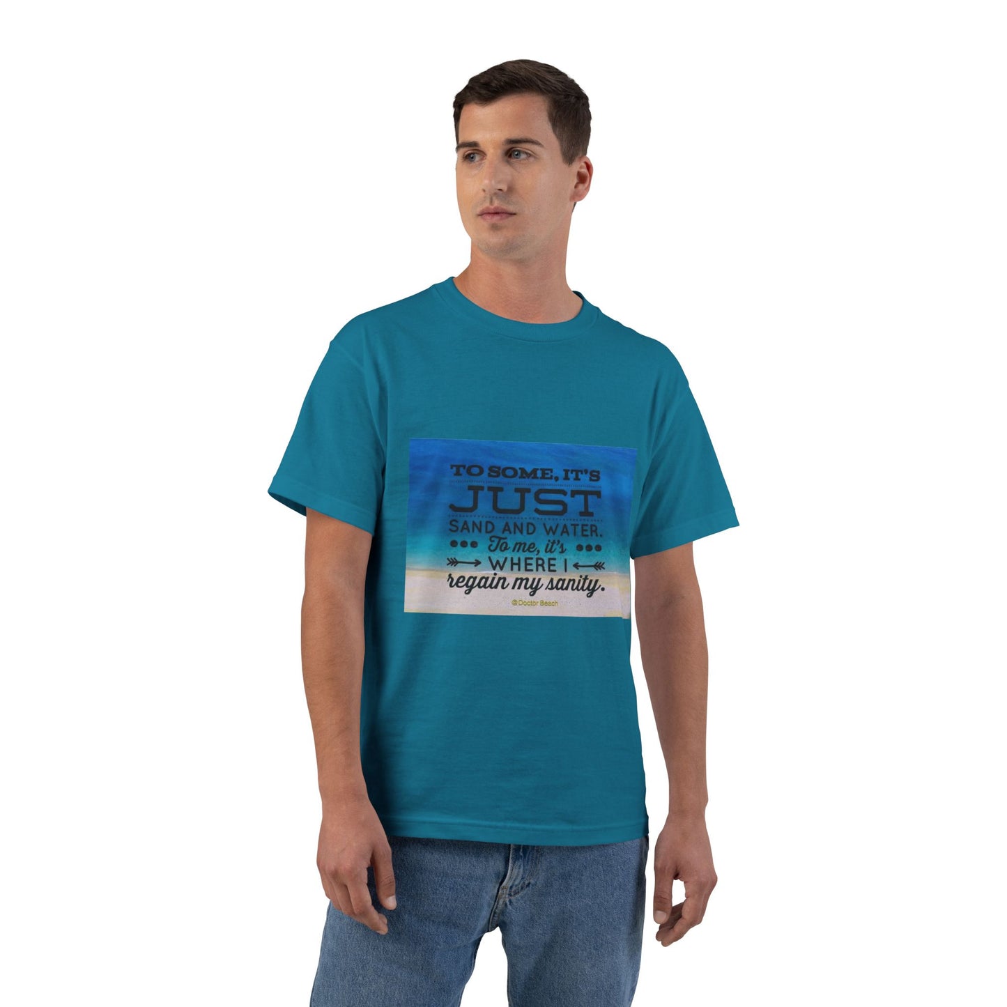 Dr. Beach Men's Short-Sleeve Crewneck Tee