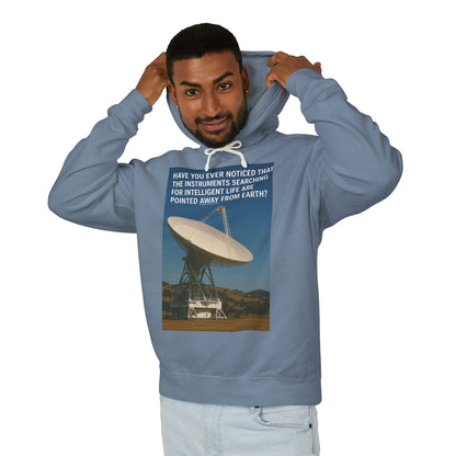 Intelligent Life Unisex Lightweight Hoodie