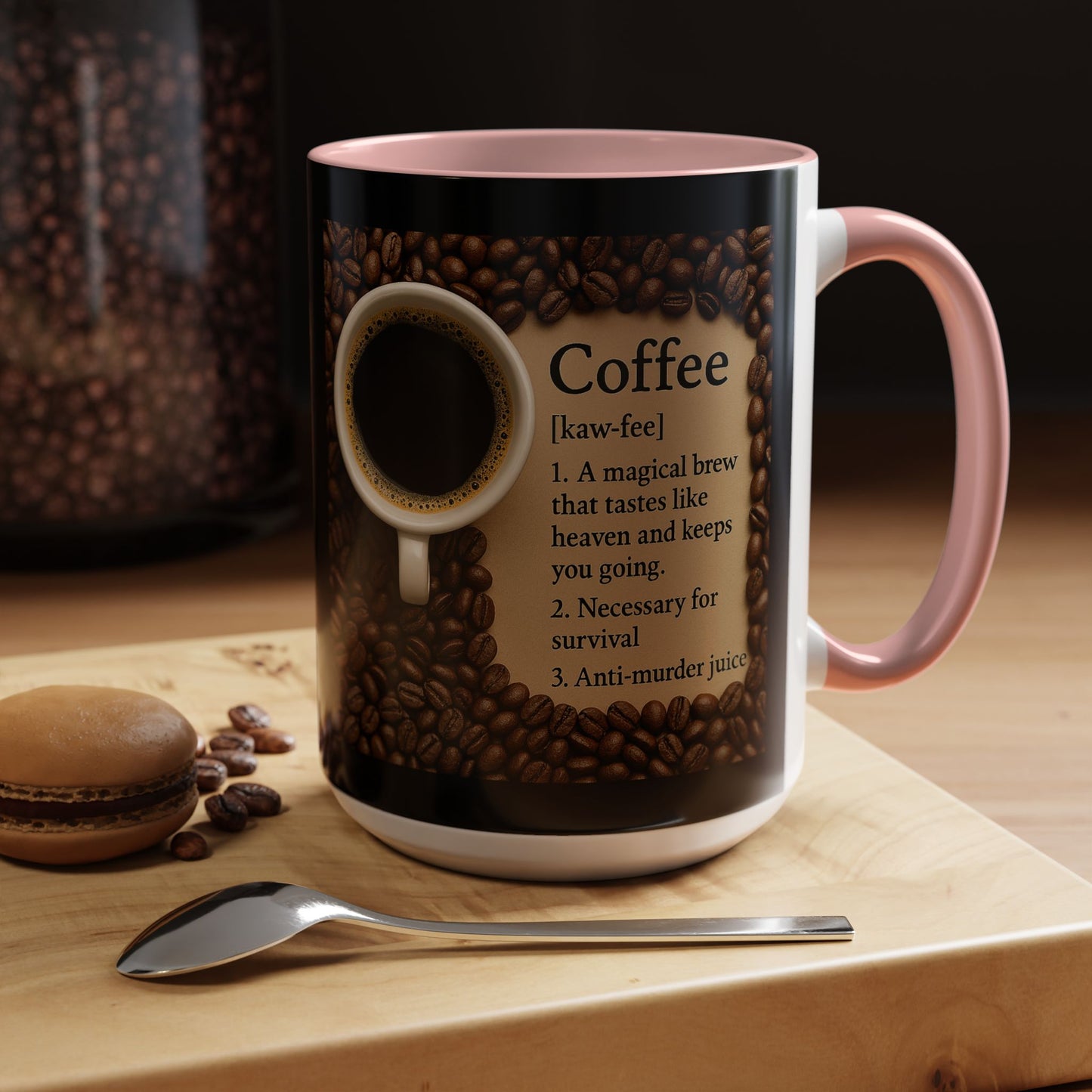 Coffee Definition 2-Tone Coffee Mug