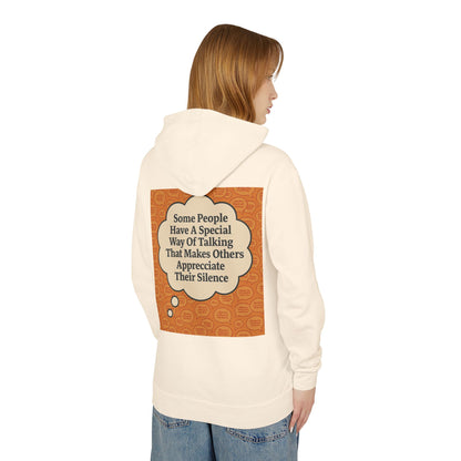 Special Way Of Talking Unisex Lightweight Hoodie