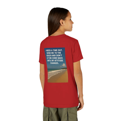 Time Out Youth Unisex Short Sleeve Crewneck Tee