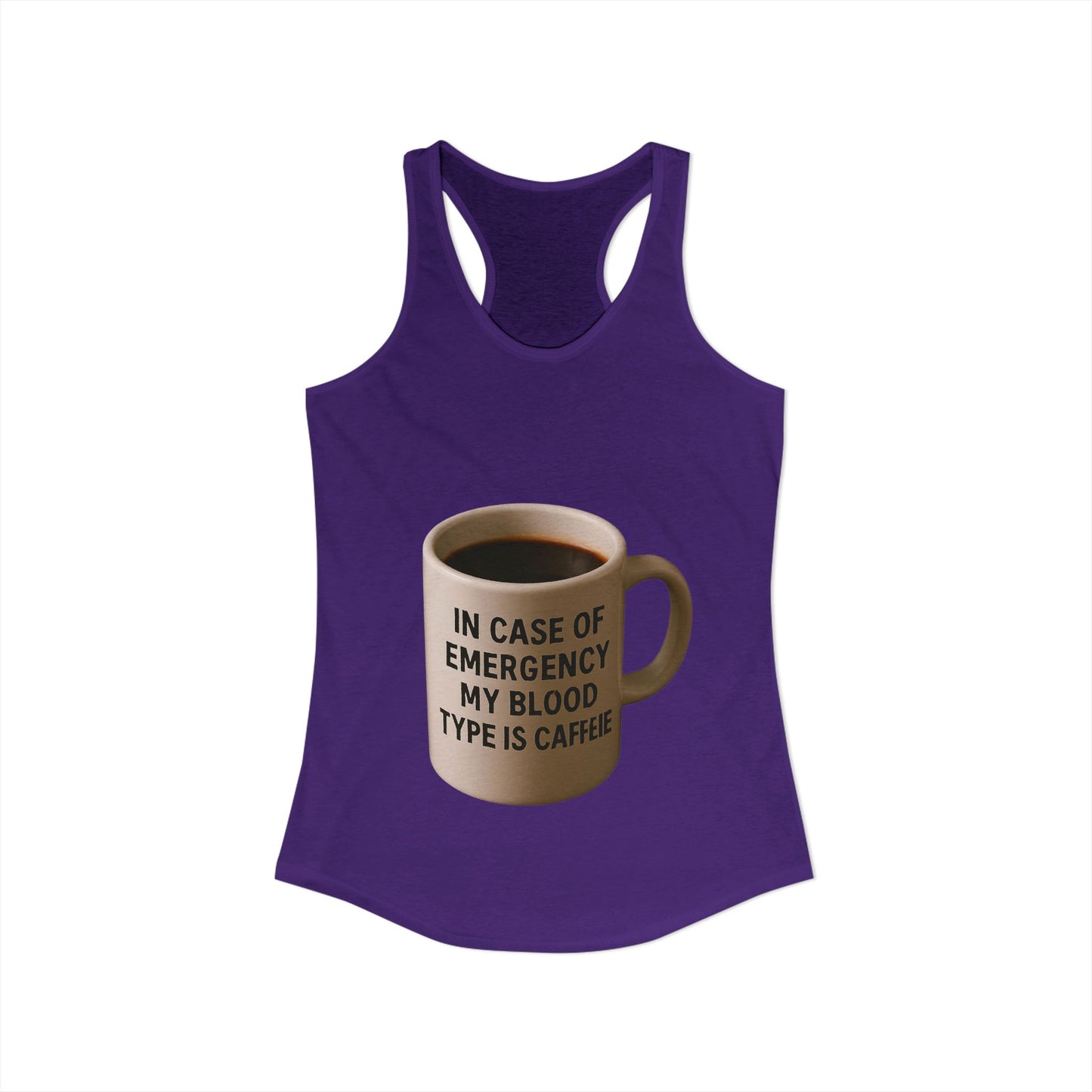 Blood Type Women's Racerback Tank