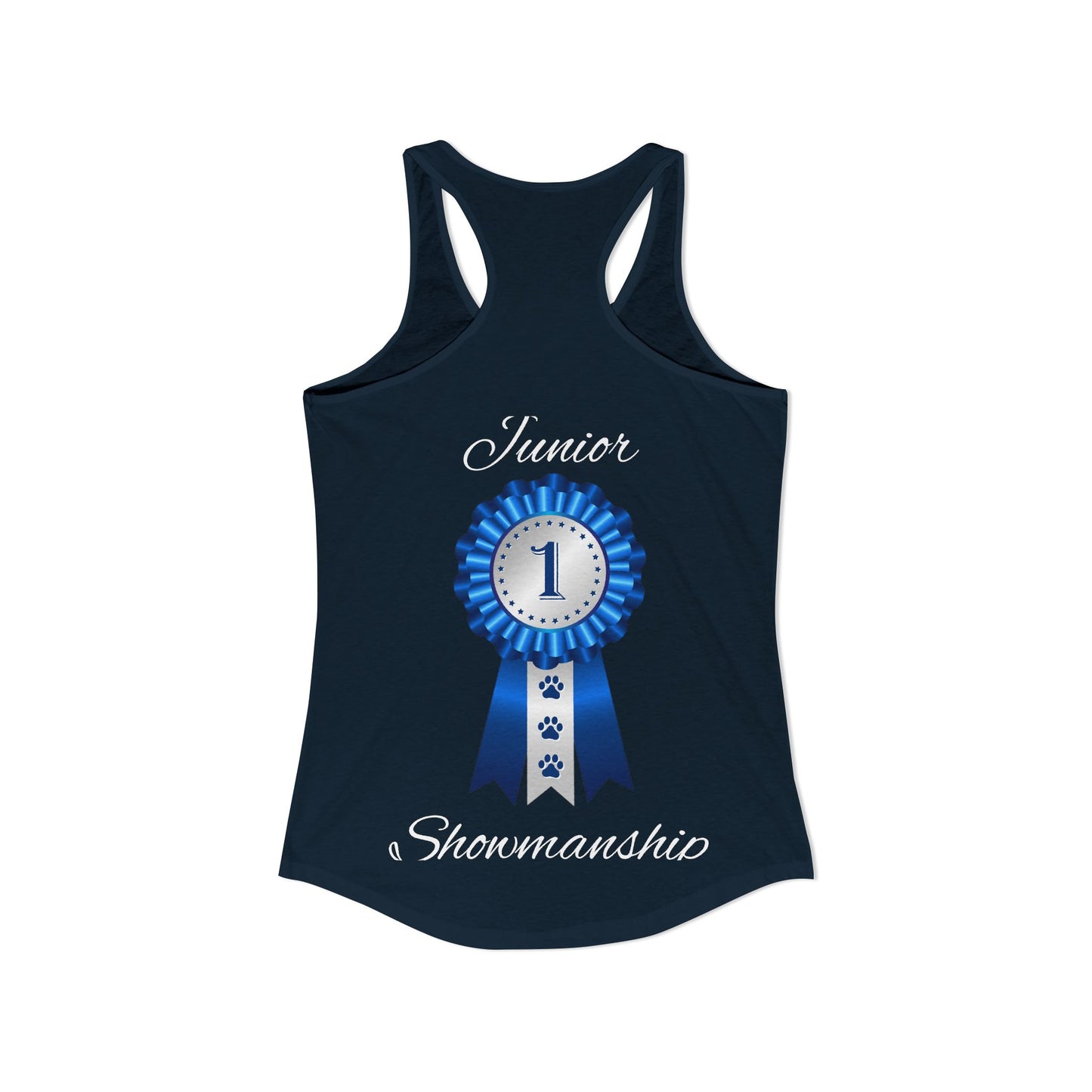 Junior Showmanship Women's Racerback Tank