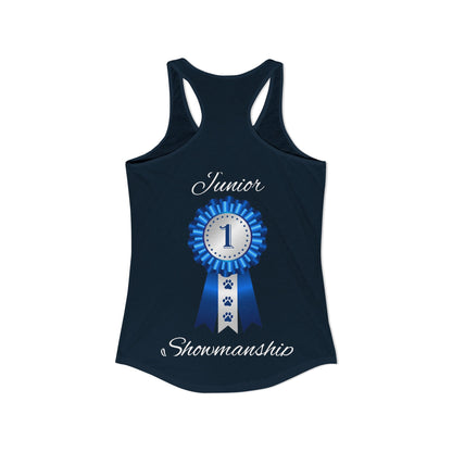 Junior Showmanship Women's Racerback Tank
