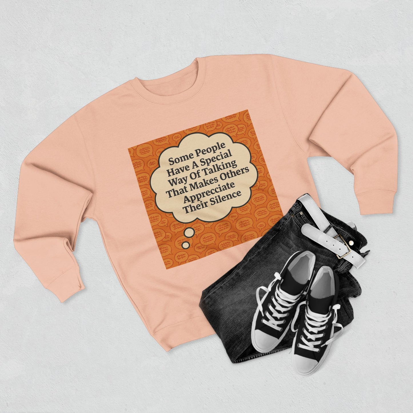 Special Way Of Talking Unisex Crewneck Sweatshirt