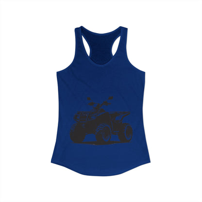 Off The Beaten Path Quad Women's Racerback Tank