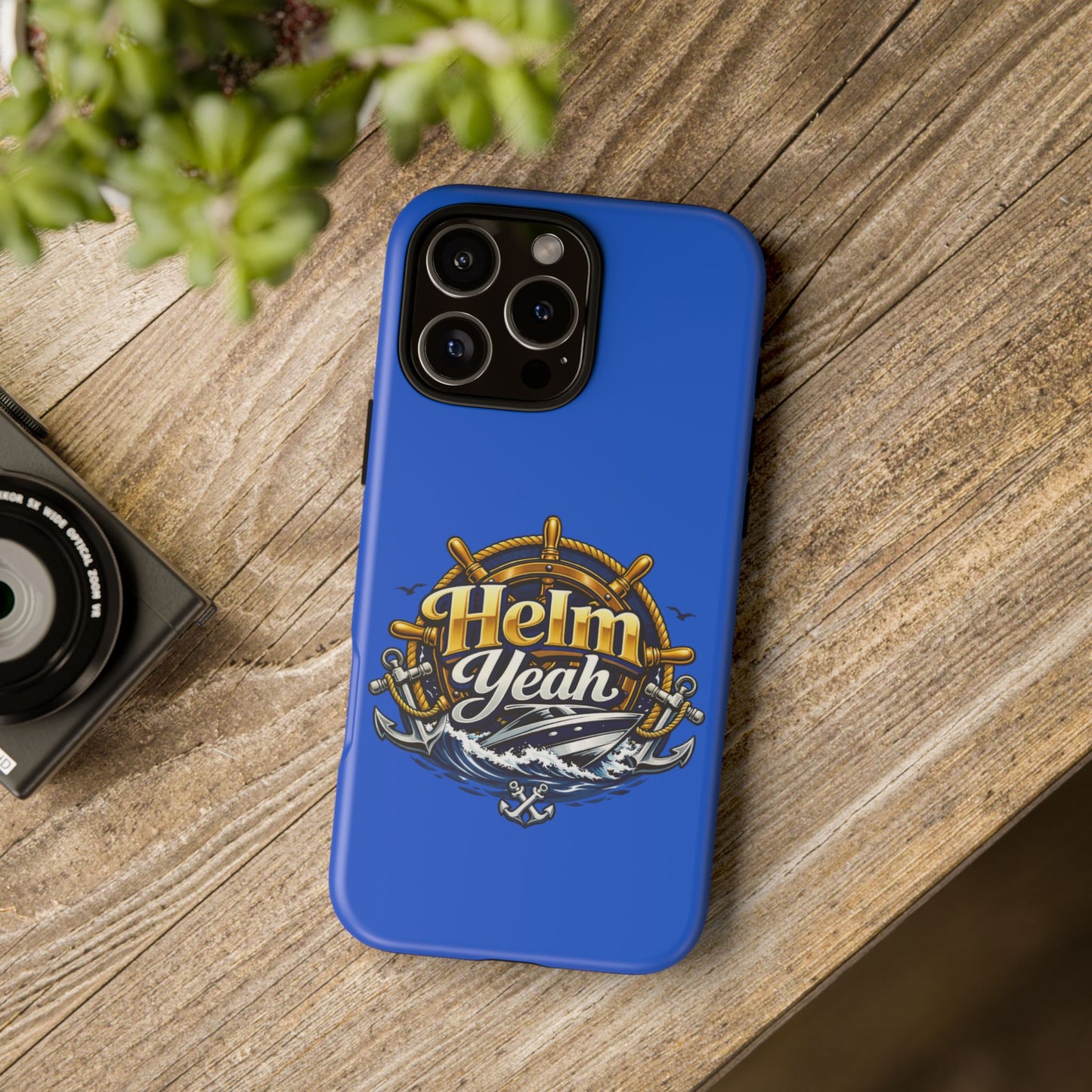 Helm Yeah iPhone Case