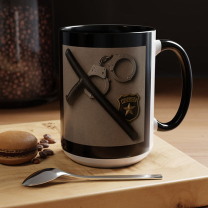 Law Enforcement Appreciation 2-Tone Coffee Mug