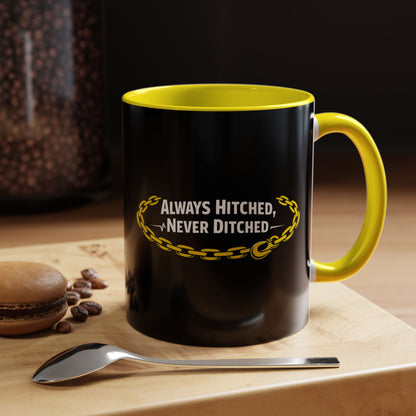 Always Hitched 2-Tone Coffee Mug