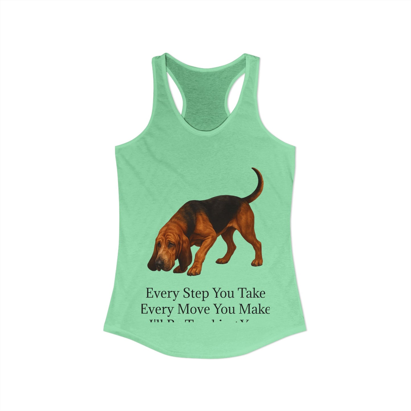 Tracking You Women's Racerback Tank