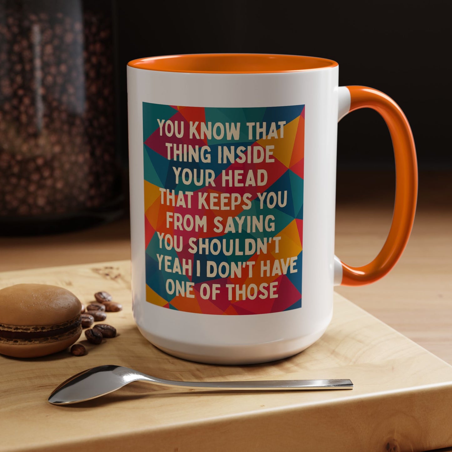No Filter 2-Tone Coffee Mug