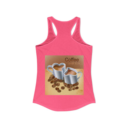 Coffee With Love Women's Racerback Tank