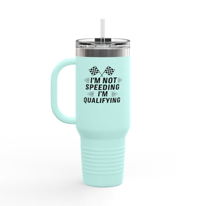 I'm Qualifying Insulated Travel Mug