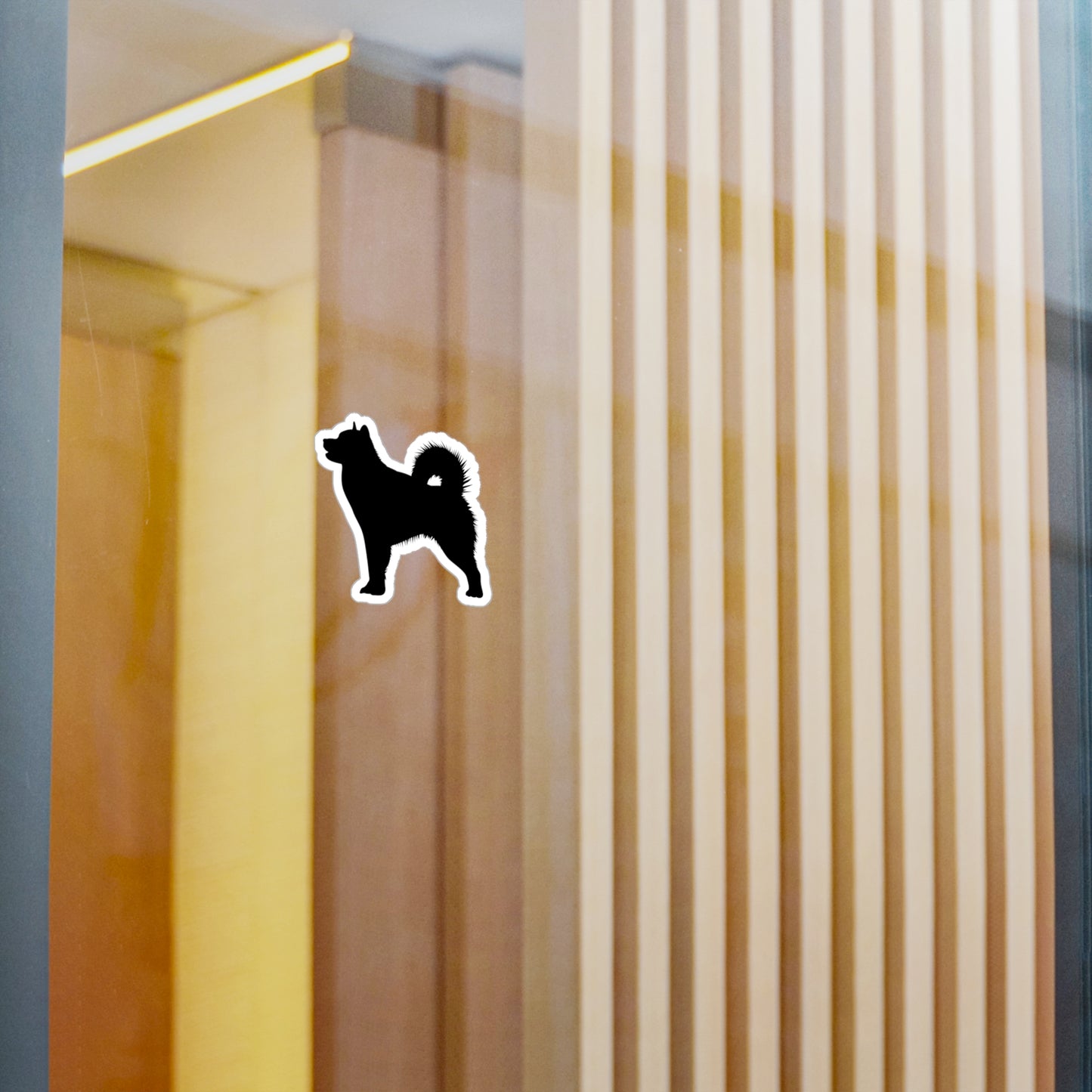 Malamute Silhouette Vinyl Decal