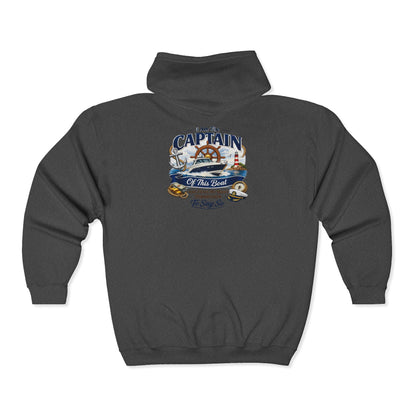 Captain Unisex Full Zip Hoodie