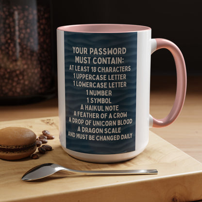 Password 2-Tone Coffee Mug