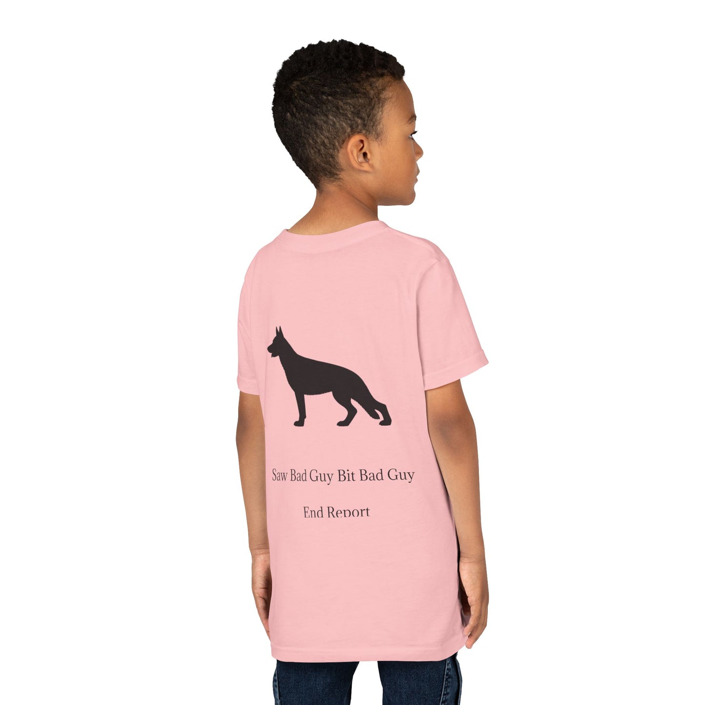 Bad Guy Youth Unisex Short Sleeve Crewneck Tee