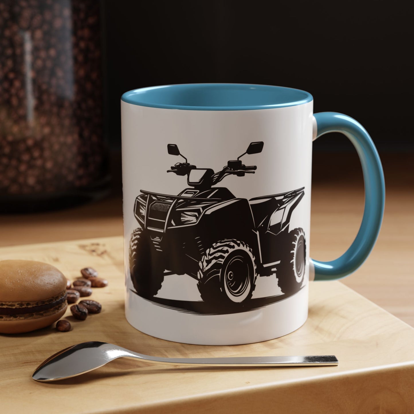 Off The Beaten Path Quad 2-Tone Coffee Mug