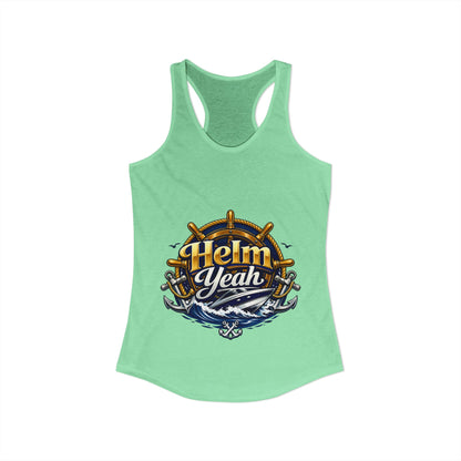 Helm Yeah Women's Racerback Tank