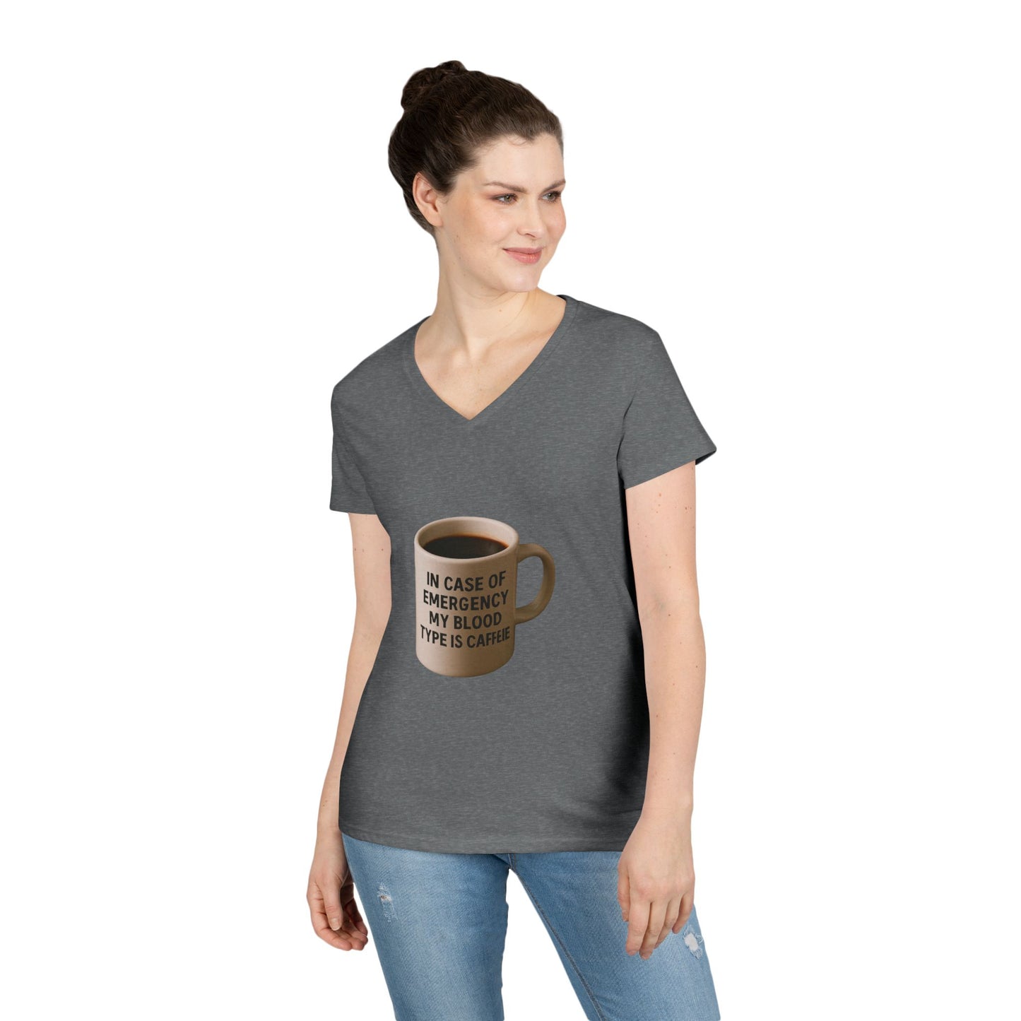 Blood Type Women's V-Neck T-Shirt
