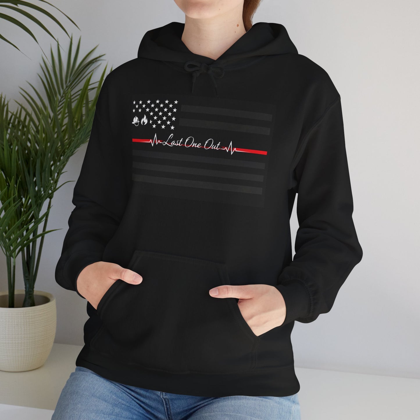 Thin Red Line Unisex Hoodie