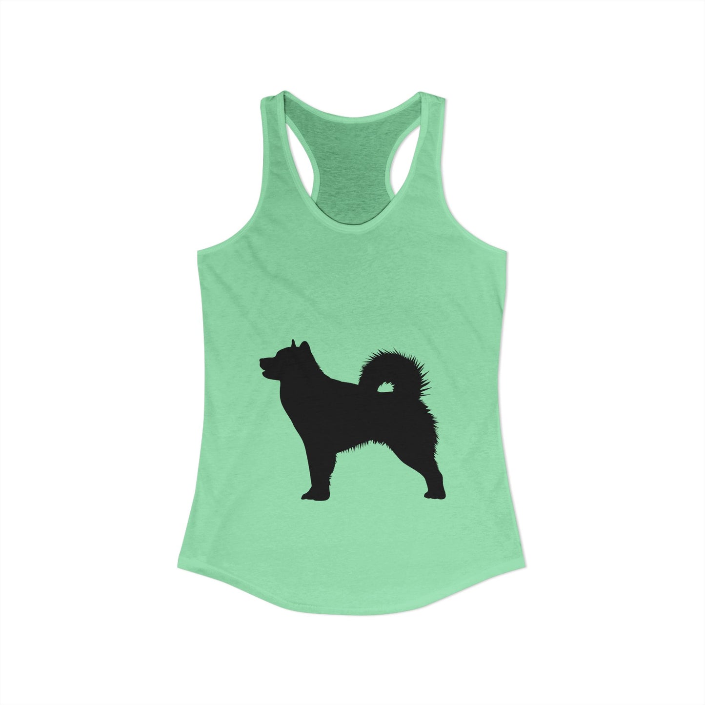 Malamute Silhouette Women's Racerback Tank