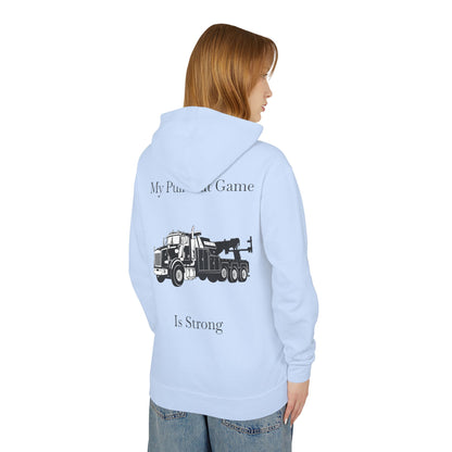 Pull Out Heavy Tow Truck Unisex Lightweight Hoodie