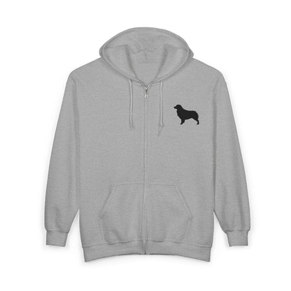 Aussie Silhouette Unisex Full Zip Hoodie